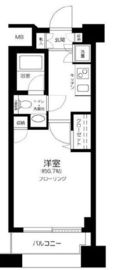 パレステュディオ神楽坂シティタワー 2階 間取り図