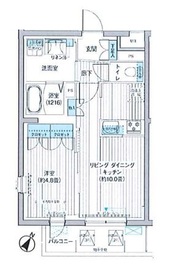 クラルテラセ新宿富久 103 間取り図