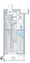 クラルテラセ新宿富久 211 間取り図