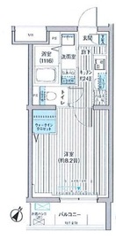 クラルテラセ新宿富久 406 間取り図