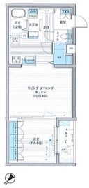 クラルテラセ新宿富久 106 間取り図