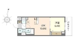 ウエサカステューディオ 303 間取り図