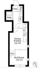 エルファーロ駒沢大学 101 間取り図