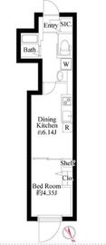 エルファーロ駒沢大学 103 間取り図