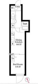 エルファーロ駒沢大学 204 間取り図