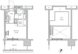 ONE ROOF RESIDENCE TAMACHI (ワンルーフレジデンス田町) 219 間取り図