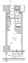 ONE ROOF RESIDENCE TAMACHI (ワンルーフレジデンス田町) 609 間取り図