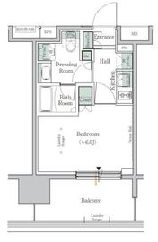 ONE ROOF RESIDENCE TAMACHI (ワンルーフレジデンス田町) 620 間取り図