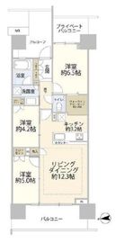 グランドメゾン品川シーサイドの杜 11階 間取り図