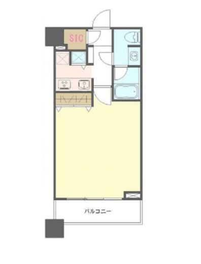 コンシェリア西新宿タワーズウエスト 12階 間取り図