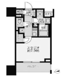 クラッシィハウス大手町 7階 間取り図