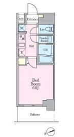 リビオメゾン大森EAST 501 間取り図