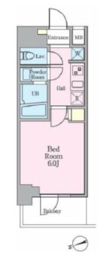 リビオメゾン大森EAST 503 間取り図