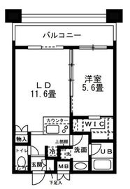レジディア錦糸町 1102 間取り図