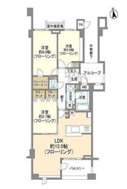 東急ドエルアルス代々木参宮橋 4階 間取り図