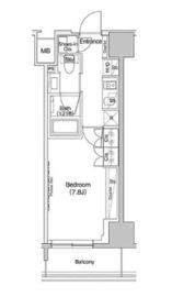 ザ・パークハビオ入谷 305 間取り図