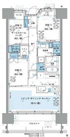パークホームズ杉並上荻 6階 間取り図