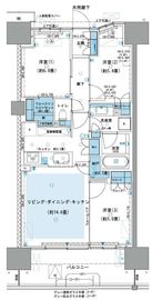 パークホームズ杉並上荻 6階 間取り図