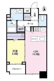 パークフラッツ中目黒 1003 間取り図