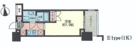 レキシントン・スクエア新宿御苑 205 間取り図