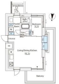 番町會所 302 間取り図