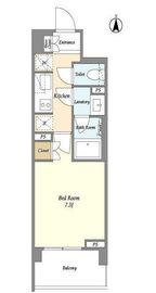 LIBR GRANT 四谷三丁目 (リーブルグラント四谷三丁目) 103 間取り図
