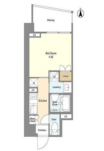 LIBR GRANT 四谷三丁目 (リーブルグラント四谷三丁目) 125 間取り図