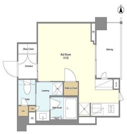 LIBR GRANT 四谷三丁目 (リーブルグラント四谷三丁目) 326 間取り図