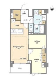 LIBR GRANT 四谷三丁目 (リーブルグラント四谷三丁目) 310 間取り図