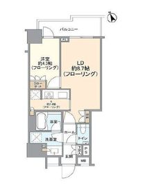 クオリア千代田御茶ノ水 12階 間取り図