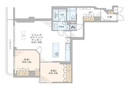 飯倉ヒルズ 9階 間取り図