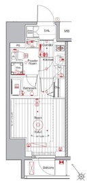 メイクスデザイン池袋 3階 間取り図
