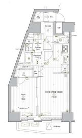 PREMIUM CUBE G 後楽園 (プレミアムキューブジー後楽園) 15階 間取り図