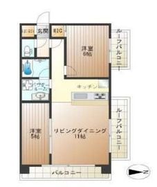 シティハウス中野レジデンス 4階 間取り図