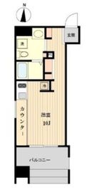 プライマル亀戸 1001 間取り図