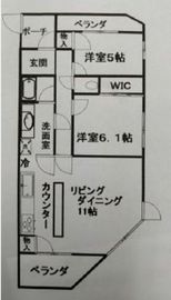 リステージ赤羽台ヒルトップテラス 10階 間取り図
