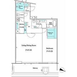 二番町テラス 904 間取り図