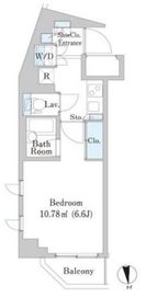 NAVI六本木 (ナビ六本木) 205 間取り図