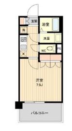 ラクアスレジデンス東新宿 1009 間取り図