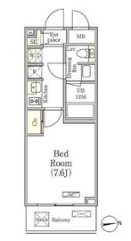 グランパーク方南町レジデンス 304 間取り図