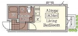 LAPiS西小山 (ラピス西小山) 102 間取り図