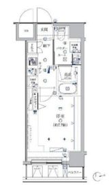 クレイシア芝浦ウォーターフロント 2階 間取り図