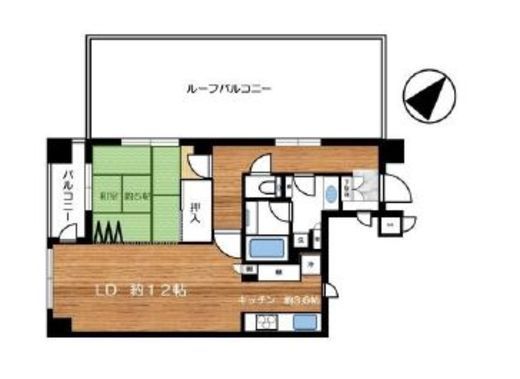 アルス中目黒ヴィルトレーテ 4階 間取り図