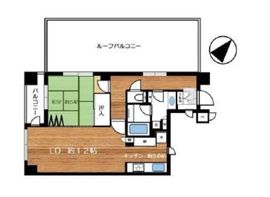 アルス中目黒ヴィルトレーテ 4階 間取り図