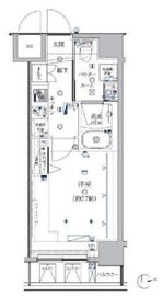 クレイシア芝浦ウォーターフロント 9階 間取り図