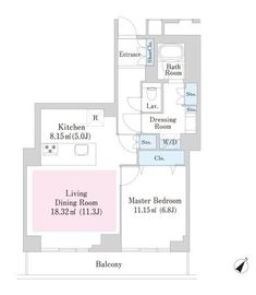 プラティーヌ田町 23 間取り図