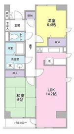 プロスパー世田谷 A303 間取り図