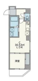 JU TOWER FRONT両国 (ジェーユータワーフロント両国) 303 間取り図