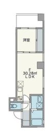 JU TOWER FRONT両国 (ジェーユータワーフロント両国) 406 間取り図