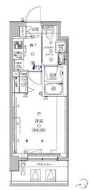 クレイシア芝浦ウォーターフロント 2階 間取り図